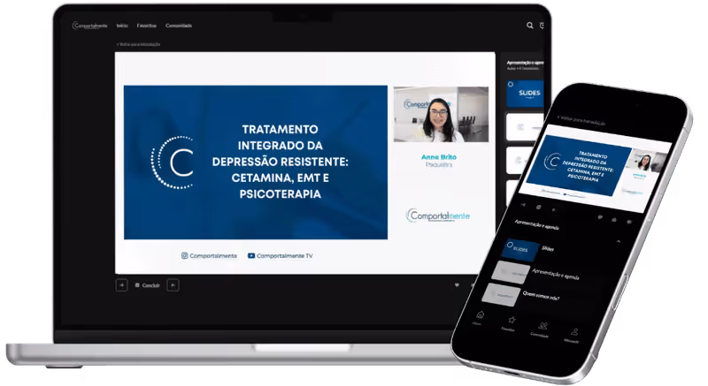 CETAMINA E EMT: QUANDO E PARA QUEM INDICAR? na plataforma