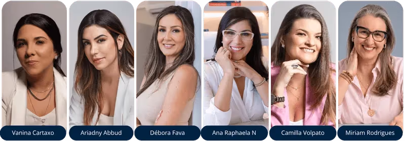 Professores da Pós-Graduação em TCC na Infância e Adolescência